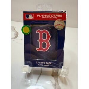 Boston Red Sox MLB Team Playing Cards PSG Standard Size 52 Card Deck New Sealed
